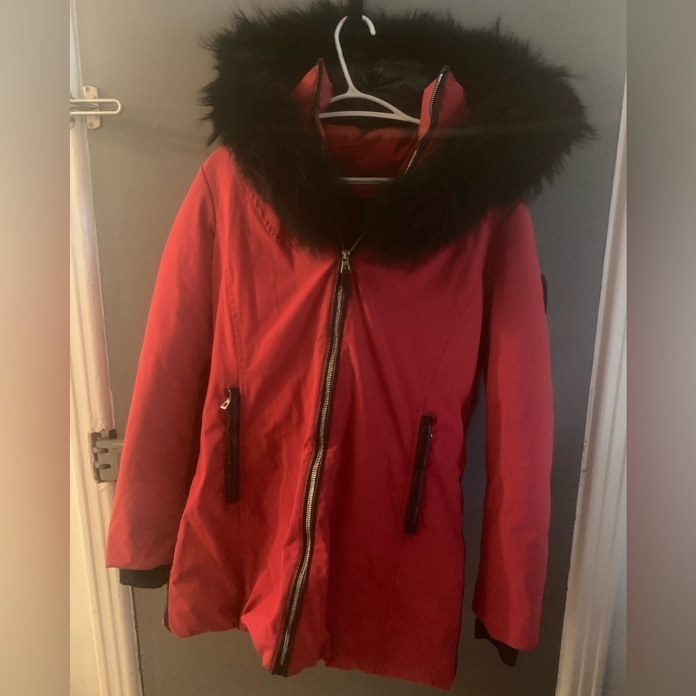 Nwot Rudsak the‎ northern parka limited edition down winter coat real fur trim